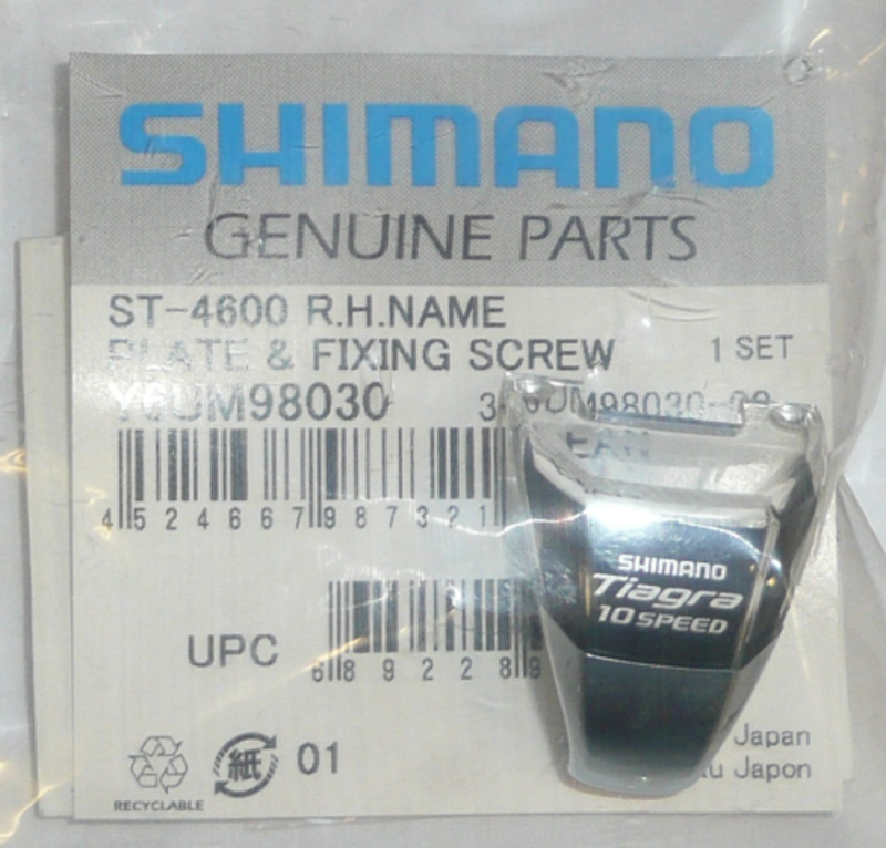 Shimano Tiagra 10 Speed ST4600 Right Name Plate-1